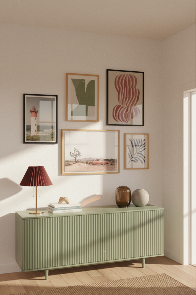 A Quiet Joy Gallery Wall