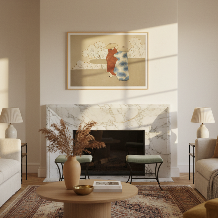 Cuadro "Hanami season from Momoyogusa"