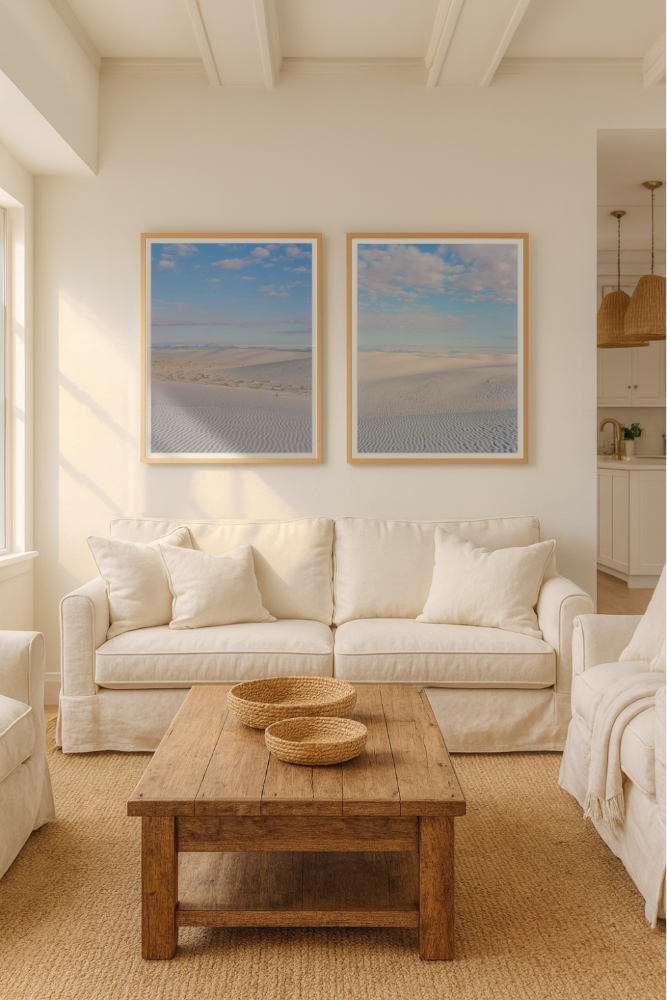 Cuadro "White Sands New Mexico Sunrise VI"
