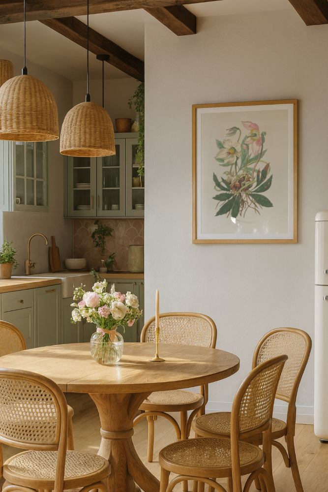 Cuadro "Christmas Rose (helleborus Niger) Medical Botany"