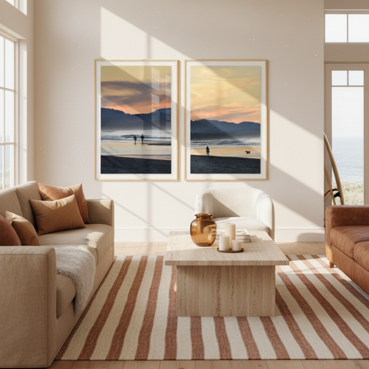 Cuadro "Atardecer en Byron 2"