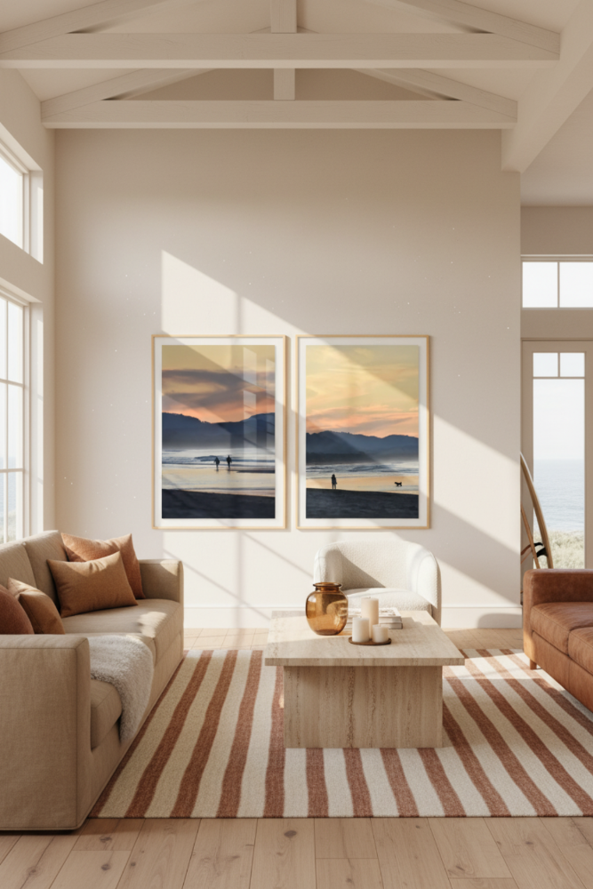 Cuadro "Atardecer en Byron 2"