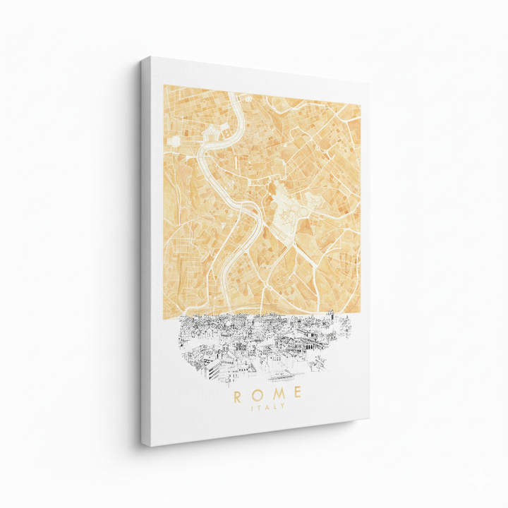 Cuadro "Rome Watercolor"