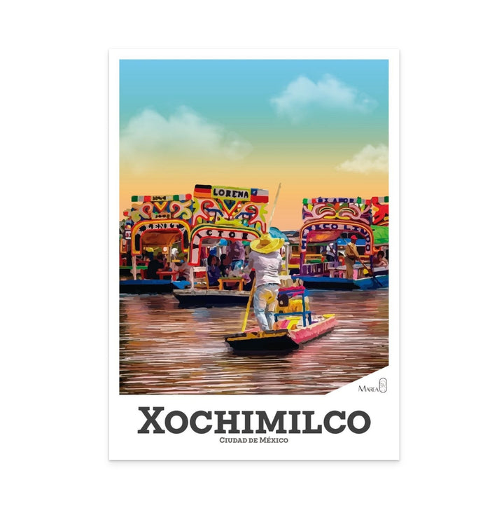 Xochimilco Art Print