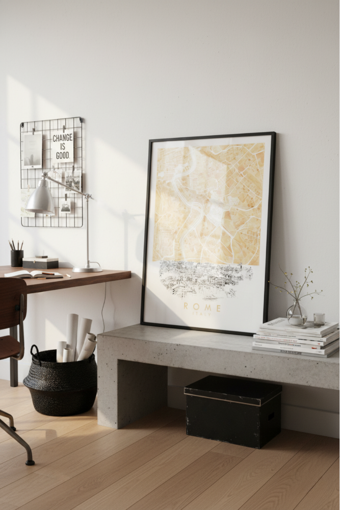 Cuadro "Rome Watercolor"