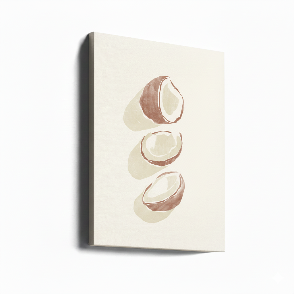 Cuadro "Tropical Coconuts"