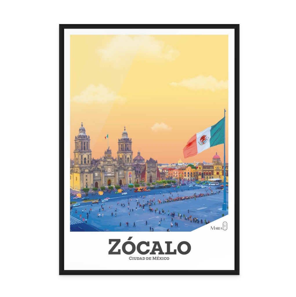 Zócalo Art Print